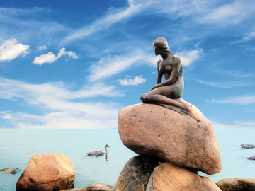 photo of 北歐丹麥哥本哈根美人魚雕像